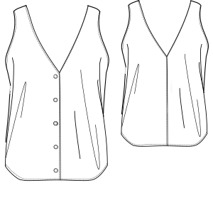 Fashion sewing patterns for LADIES Shirts